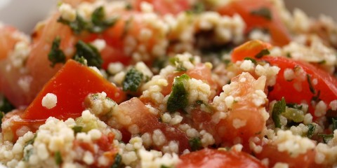 Couscous con azafrán en Hebra