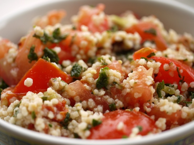 Couscous con azafrán en Hebra