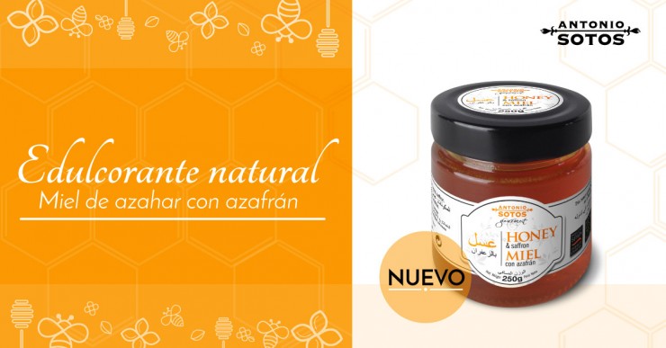 Miel de azahar con Azafrán