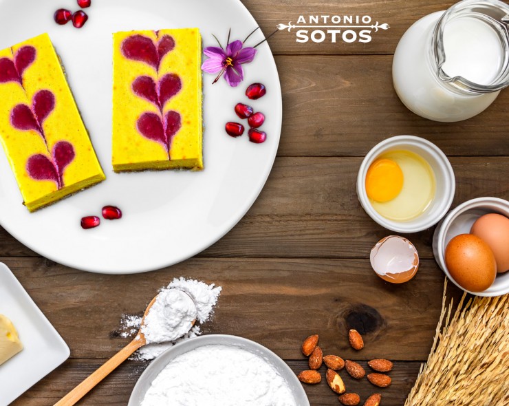 Pon azafrán en tu tarta de queso