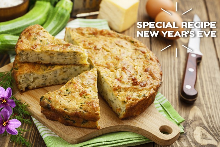 Warm Saffron Zucchini Saffron Cake