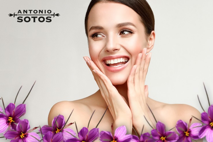 Cosmetics containing saffron, an burgeoning active anti-ageing agent