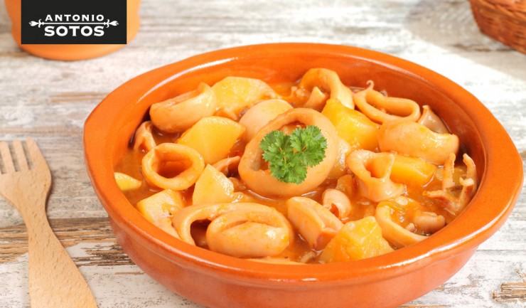 Saffron cuttlefish stew