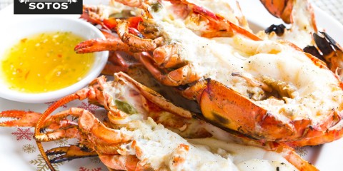 Christmas lobster, the Christmas star recipe