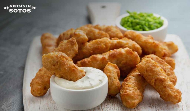 Soldaditos de pavía con azafrán