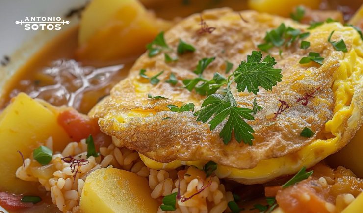 tortilla-arroz-azafran