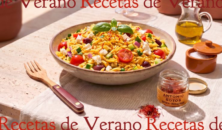 Ensalada de pasta orzo con vinagreta de azafrán: La receta gourmet y fresca para este verano